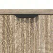 vidaXL Nachttisch Sonoma-Eiche 63,5 x 36 x 61 cm Holzwerkstoff - Braun - Übersicht 9