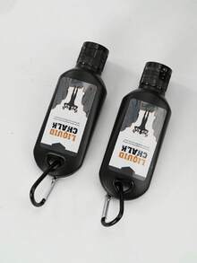 2瓶/套 50毫升 液体镁粉，适用于运动健身，抗汗举重镁粉，适合攀岩、抱石、体操（颜色随机）