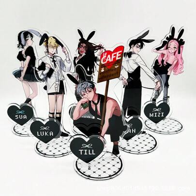 1个2025新款外星人舞台亚克力立牌，Till IVAN LuKa周边商品，完美礼物 - 生日礼物 - 男孩礼物 - 女孩礼物 - 圣诞礼物