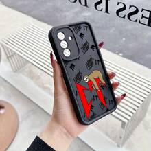 Funda de teléfono Natanaels Cano es compatible con para Samsung para Galaxy A26 A36 A55 A35 A06 A16 A05 A14 A24 A34 A54 A15 A05S A25 A23 A33 A53 A73 A13 4G 5G, con un respaldo suave de TPU para caídas. - Negro - Ver 1
