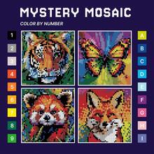 GDTME Mysterious Mosaic Number Series Coloring Book 2, A 24-Page Thick Paper Adult Coloring Activity Book Designed To Enhance Focus And Relieve Stress, Perfect Gift For Easter, Valentine's Day, New Year, And Back To School Season - Mysterious Mosaic 2 - View 19