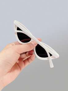 两副时尚猫眼眼镜，适合青少年日常佩戴和拍照 - 彩色 - 查看 5