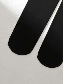 3 双女孩黑色芭蕾/舞蹈紧身裤、连裤袜 - 黑色 - 查看 7