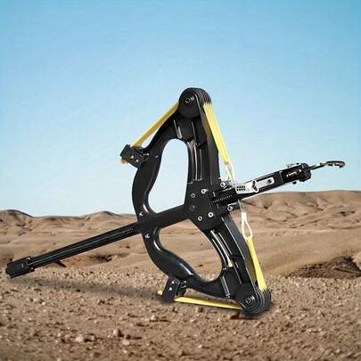 40-Round High-Precision Steel Ball Compound Bow, Equipped With Green Infrared System, Ergonomic Grip And Rubber Band Power, Suitable For Outdoor Competitions