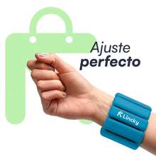 Lincky Strength Training Wrist & Ankle Weights - Blue - View 5