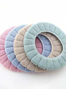 通用马桶座套，马桶座套，马桶座套，清洁O型圈，北欧风格马桶座套，马桶座套，马桶座垫，舒适高度，圆形设计，无需电源 - 必备浴室配件。 - 彩色 - 查看 7