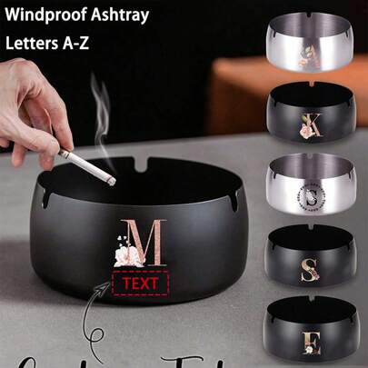 Customized Laser Engraved Name Ashtray, Personalized Engraved Text Ashtray, Customized Cigar Ashtray, Outdoor Patio Ashtray, Outdoor Ashtray, Indoor Smoker Ashtray, Outdoor Cigar Ashtray, Cool Ashtray, Cute Ashtray, Portable Ashtray, Outdoor Tea Room Ashtray, School, Home, Bedroom Renewal Birthday Graduation Commemorative