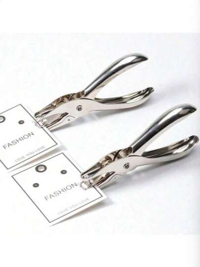 1 יחידות מחורר עגול 3 מ"מ/6 מ"מ, מחורר מיני נייד מתאים לנייר וכרטיסים, מחורר ידני, קלסר טבעות, ציוד לבית ספר