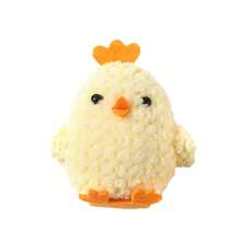 Easter Emotional Crochet Chick Christmas Birthday Gifts For Women Men, Handmade Positive Crochet Chick Decorations, Easter Stuff Gifts For Home Office Desktop Decor - Multicolor - View 7