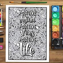 An Inspirational Colouring Book For Everyone: Be Fearless In The Pursuit Of What Sets Your Soul On Fire - Multicolor - View 7