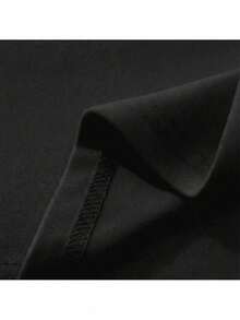 Hallowed Premium Oversized Gym T-Shirt, 100% Cotton, Stylish Men's Gym Bodybuilder Workout Shirt - 深灰色 - 查看 5