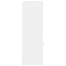Armario de almacenamiento vidaXL blanco, 60x29,5x90 cm, material a base de madera. - Blanco - Ver 8