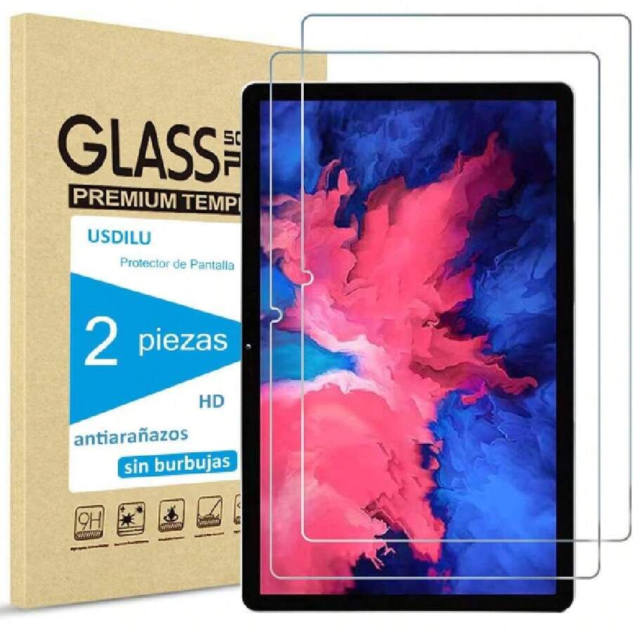 2x Screen Protector For TB351/ P11 2nd Gen 11.5" Tempered Glass Screen Protector, 35879018 - Dusty Blue - View 1