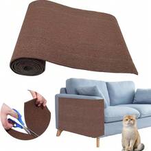 1/2pcs Self-Adhesive Cat Scratching Board, Climbing Cat Scratch Pad With Sofa Protection Function (Prevent Cat Scratching), Suitable For Sofa, Wall And Furniture, Room Decor, Christmas Gift