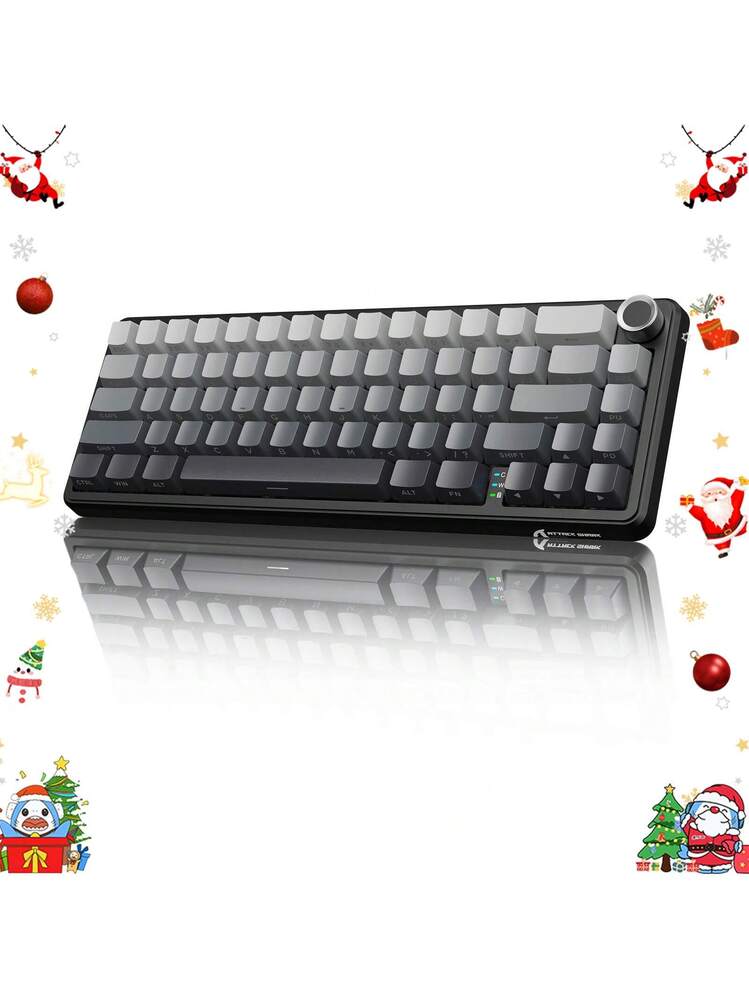 FREEWOLF ATTACK SHARK X66 Wireless Mechanical Keyboard, With