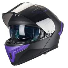 Casco Abatible Con Alerón Para Moto Deportiva Dot Vr217 - M - Ver 8