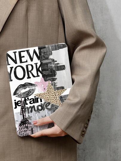 Ayotu New York City Theme Tablet Case/Kindle E-Reader Case Compatible With IPad 10th Generation, IPad 10.2/Mini 6/Mini 7/9.7-Inch, Compatible With Samsung Galaxy Tab A9 Plus, Kindle (11th Generation - To Be Released In 2024) (6-Inch), Kindle Paperwhite 12th Generation (To Be Released In 2024). The Perfect Christmas And Birthday Gift, A Cute Tablet Case For Girls.