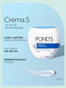Pond's 200克旁氏滋养保湿霜，补水保湿，舒缓干燥，均匀肤色，锁住营养，提亮暗沉，长效保湿，亮肤保湿，轻盈乳霜质地，双效B3+C配方，深层补水，经皮肤科医生测试，淡化瑕疵，维生素B3+C配方，适合暗沉肤色、早期色素沉着，日常护肤好礼，夜间修护，夜猫子和假期必备。 - Hydrating & Moisturizing - 查看 3