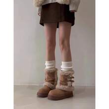 Women Snow Boots - Black - View 2