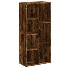 Bibliothèque vidaXL Chêne fumé 50x25x105 cm Matériau à base de bois - Tabac - Voir 3