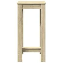 Tavolo da bar vidaXL Sonoma Oak 51x50x103,5 cm Materiale a base di legno - Castano - Visualizzare 4