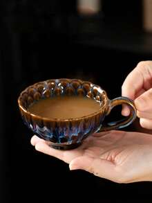 1 chiếc cốc cà phê latte bằng gốm sứ bán chạy nhất 180ml, cốc espresso cá nhân sáng tạo, lý tưởng cho các dịp lễ, lễ tốt nghiệp, họp mặt gia đình, bàn ăn tối lãng mạn, đồ dùng pha trà sản xuất tại Trung Quốc. - Nhiều màu - Xem 1