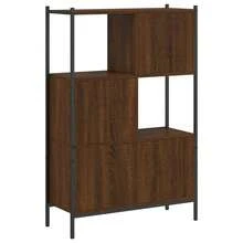 Libreria vidaXL effetto rovere marrone 72x28x109 cm Materiale a base di legno - Castano - Visualizzare 7