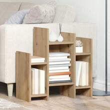 Aparador vidaXL Artisan Oak 60 x 26 x 60 cm Material à base de madeira - Castanho - Ver 2