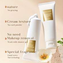 120g Niacinamide Whitening Body Cream, Moisturizing Full Body Lotion - Waterproof, Sweatproof, Non-Sticky Concealer, Contains Niacinamide And Glycerin, Suitable For All Skin Tones Light Beige, Gift For Mom And Bestie - trắng - Xem 4