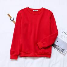 Women Outdoor Hoodies & Sweatshirts - Red - View 4