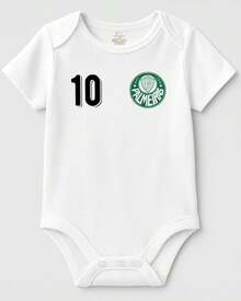 Baby Bodysuit, Children's Clothing, Soccer Teams, Brazilian Clubs, Bodysuit - 棕櫚樹 - 查看 5