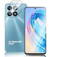 2片防爆玻璃相機鏡頭保護貼，相容於 Honor 400 Lite/400 Pro/400 600、600pro/600lite，3D 全方位保護設計，防刮、易安裝、高畫質成像、表面光滑、防指紋、防眩光，附防指紋塗層 - 無色 - 查看 8