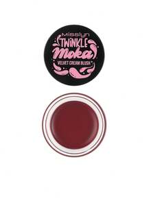 MISSLYN Shimmering Mocha Velvet Blush, Creamy To Powder Texture, Smooth Application, Long-Lasting Pigmentation, 6 Shades Available, Lightweight And Blendable, High Color Payoff, Refined Finish, Makeup Brand, Face Makeup, Suitable For Women And Girls, Winter Essential, Y2K Style, Versatile, Birthday Gift, Valentine's Day Gift, Party Gift, New Year Gift, Best Color, Cruelty-Free And Vegan. - #7 RED VELVET - View 8