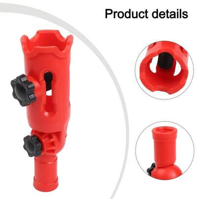 1 Set Extensor de pincel para pintar techos de múltiples ángulos, adaptador de cabezal de pincel desmontable, compatible con pértiga de extensión, adecuado para techos, ventanas, bordes de esquinas. Puede fijar pincel, rodillo, raspador, mango resistente, aplicable para esquinas, escaleras, marcos y lados, áreas de difícil acceso, herramienta práctica para pintar esquinas.