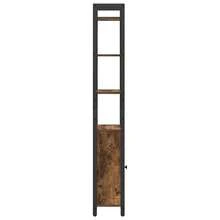 Bibliothèque vidaXL Chêne fumé 40 x 24 x 161 cm Matériau à base de bois - Tabac - Voir 10