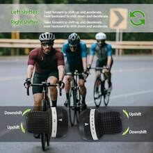 Bike Parts Shifter de 3 x 7 velocidades Twist bicicleta Shifter 3 velocidades Grip Shifter y 7 velocidades Shifter Bike Gear Shifter para triciclo híbrido Mountain Bike Cruiser - negroyblanco - Ver 6