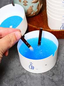 12/25pcs Disposable Foam Ashtray, Quickly Extinguish Cigarettes, Absorb Ash, Healthy & Long-Lasting Purification, Convenient & Easy To Use, Throw Away After Use. - Multicolor - View 7