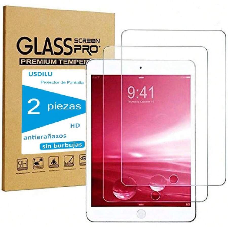 2x Screen Protector For IPad Air 3 / IPad Pro 10.5 2017 10.5 Inch Tempered Glass Screen Protector, 35879020 - Cadet Blue - View 1