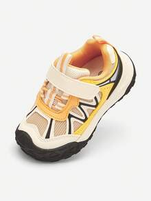 Balabala Zapatillas de estabilidad para niños 2026 Zapatos para caminar al aire libre con malla transpirable - tono amarillo - Ver 1