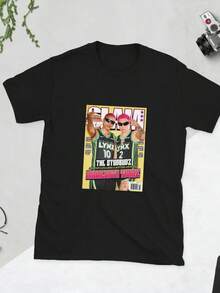 Slam Magazine Studbudz Short-Sleeve Unisex T-Shirt - màu đen - Xem 1