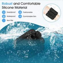 2pcs Ankle Weights, Wrist Weights, Adjustable Wearable Silicone Wrist Bangles, Wearable Arm & Leg Weights, Adjustable Wrist Ankle Weights, For Women & Men, Perfect For Walking, Running, Yoga, Pilates, Gym, Strength Training Wrist & Ankle Weights. Weighted Wristbands Are Designed For Home Gym Workouts (0.5/1Lb Each) - 2 PCS Wrist Weights (0.5Lb Each, total 1Lbs) - 查看 3