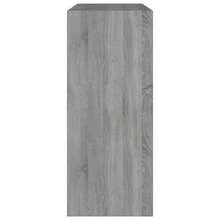 étagère/séparateur de pièce vidaXL Gris Sonoma 80x30x72 cm - Gris - Voir 4