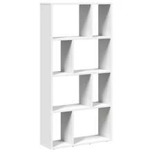vidaXL Bücherregal Weiß 60 x 20 x 120 cm Holzwerkstoff - Weiss - Übersicht 7