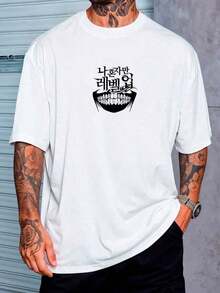 Anime Solo Leveling Sung Jinwoo Japanese Anime Shirt/Blouse Unisex Men's/Women's 100% Cotton Premium Top New Release Various Colors!! Casual Spring/Summer Style - trắng - Xem 3