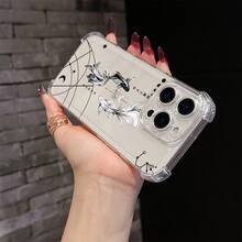 Minimalist Art Yin Yang Koi Phone Case For  17 Air 16 15 14 13 12 11 Pro Max X XR XS Max 8 7 Plus Shockproof Transparent Soft Back Case, Daily Use Case, Minimalist Art, Koi Design, Flexible Material, Lightweight Shell,  Users, Art Enthusiasts - Màu hỗn hợp 1 - Xem 2