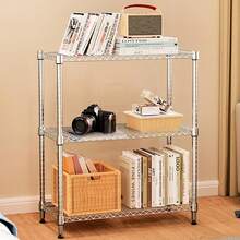 M MZG 1250 Lbs Storage Rack Metal Wire Shelving Unit,  5 Tier Chrome Heavy Duty Storage Standing Shelf Organizer For Laundry Bathroom Kitchen Pantry Closet Garage Basement Office-13.8" D X 29.5" W X 59.5" H - 銀色 - 查看 15