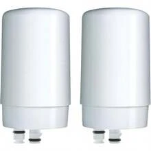 New  Tap Water Filter Water Filtration System Replacement Filters For Faucets Reduces 99% Of Lead Made Without BPA White 2 Count - As Pic - View 8