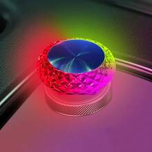 1pc Mini Car USB Atmosphere Light - Plug And Play LED Atmosphere Light With White/Purple/Blue/Ice Blue/Multi-Color Flashing Modes, Micro Car Interior Decorative Lighting Accessory - Multicolor - View 12