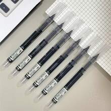 Large-Capacity Liquid Ink Gel Pen, Ballpoint Pen, Writes Smoothly, And Dries Quickly. Suitable For Writing, Exams, Practice Exercises, Office Use, Back-To-School Stationery, And School Supplies. - Multicolor - View 2