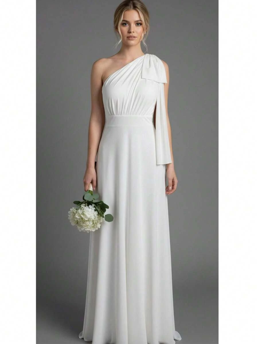 Women Dresses - White - View 1